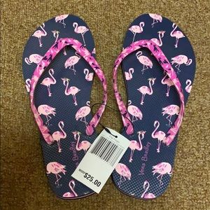 Vera Bradley flip flops Women’s Size 7-8 NEW